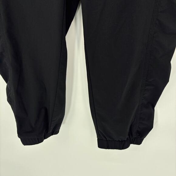 Athleta La Viva Capri Pants 6 Black Ruched Gym Training Workout Athleisure - Picture 4 of 8